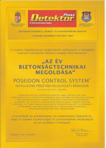 Az év biztonságtechnikai megoldása